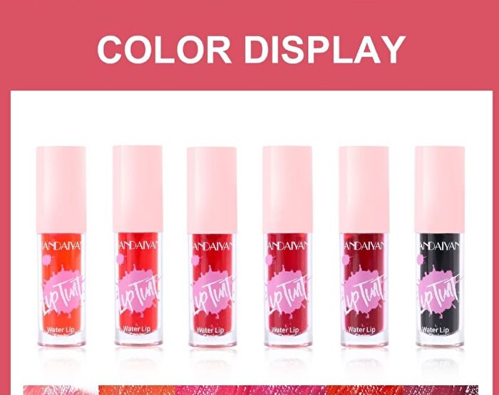 2 In 1 Liquid Lip Stain - 6 Colors - 04# - 5ml