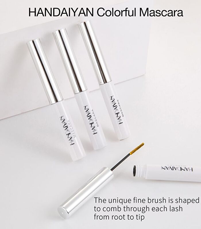 Colorful Mascara - 12 Colors - 4# Sky Blue - 5ml