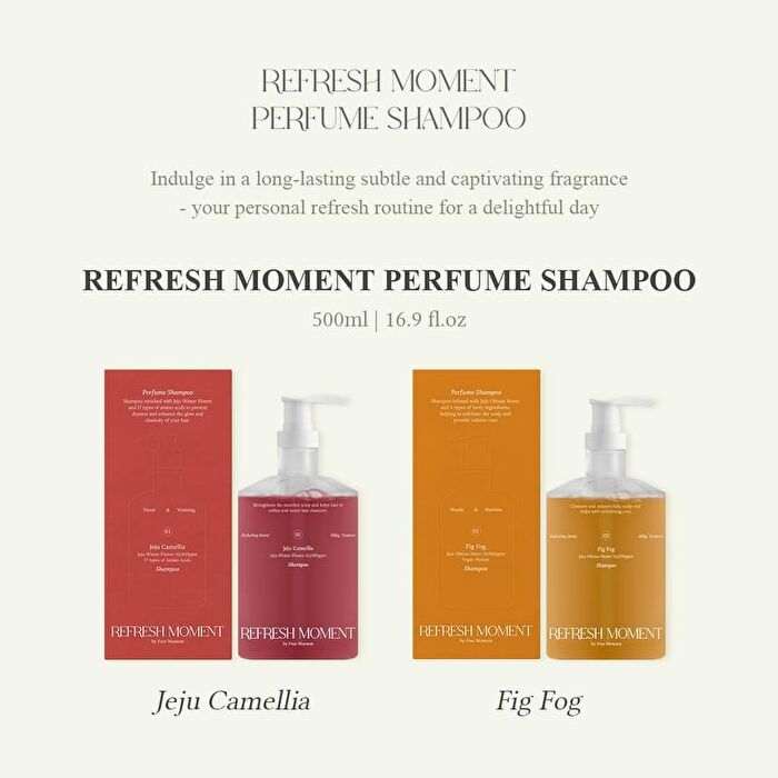 Free Moment Refresh Moment Perfume Shampoo - 2 Types - #01 Jeju Camellia