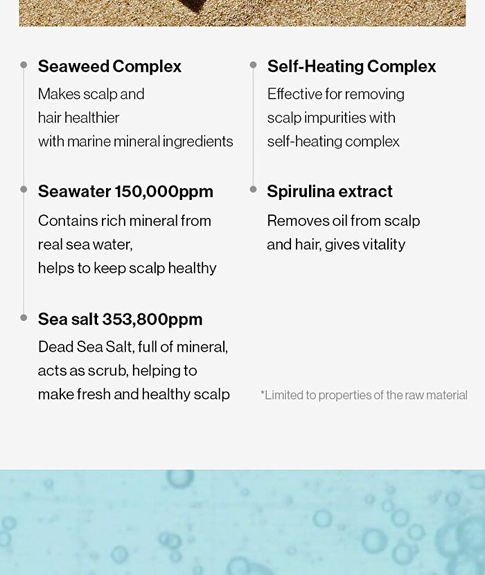 Growus Sea Salt Therapy Scalp Scaler - 120g