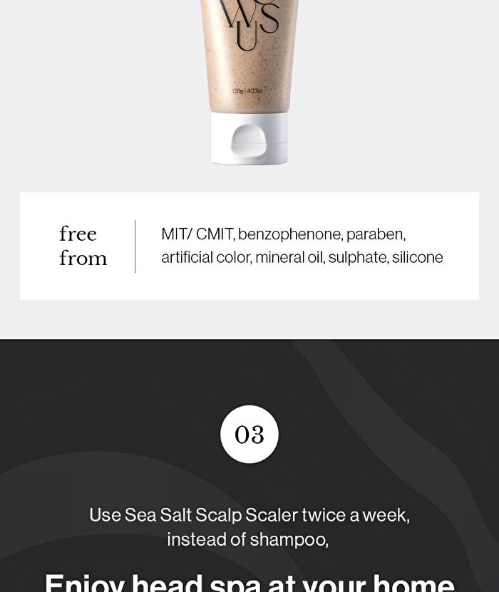 Growus Sea Salt Therapy Scalp Scaler - 120g