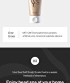 Growus Sea Salt Therapy Scalp Scaler - 120g