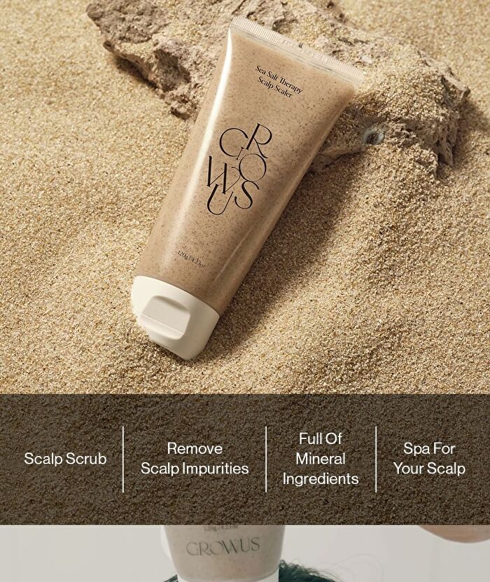 Growus Sea Salt Therapy Scalp Scaler - 120g