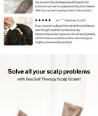 Growus Sea Salt Therapy Scalp Scaler - 120g