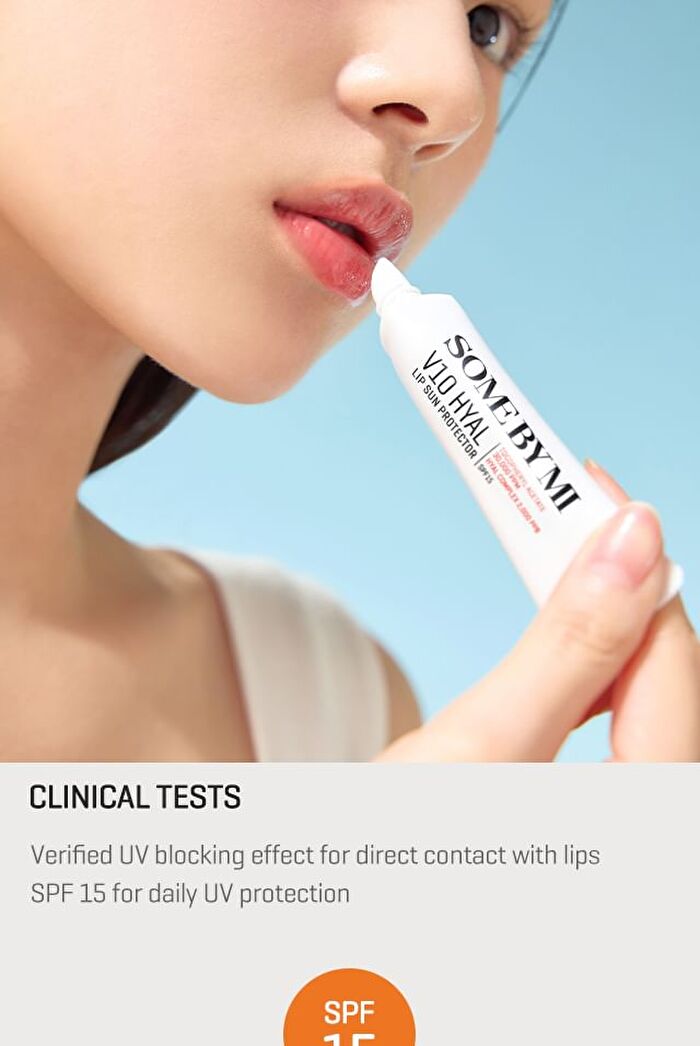 V10 Hyal Lip Sun Protector - 2 Colors - #01 Rosy
