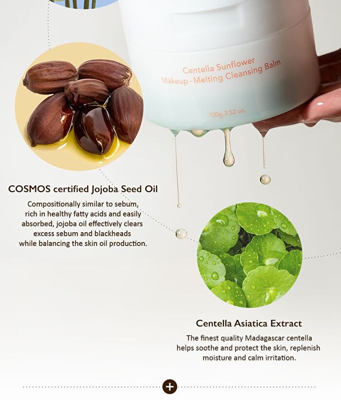 haruharu wonder Centella Sunflower Makeup-Melting Cleansing Balm - 100g