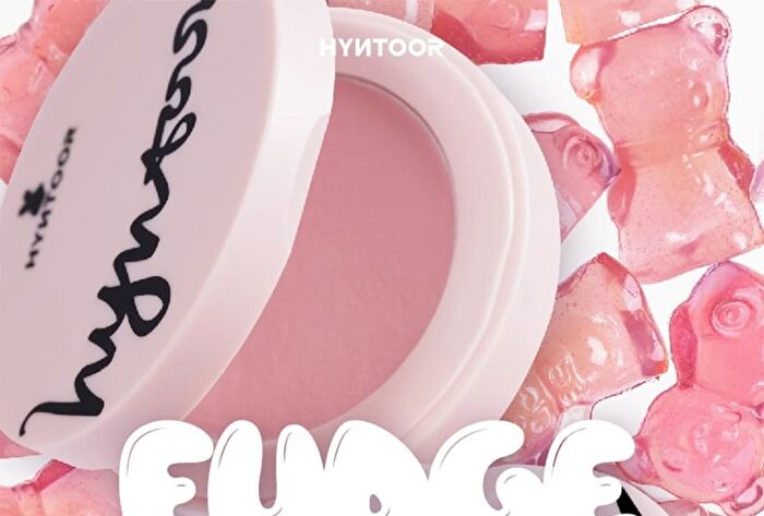 Hyntoor Fudge Blusher Mud - 3 Colors - 02# Peach Gummy - 3.8g
