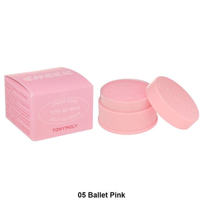 Cheek Tone Jelly Blusher - 7 Colors - #06 Bubble Pink