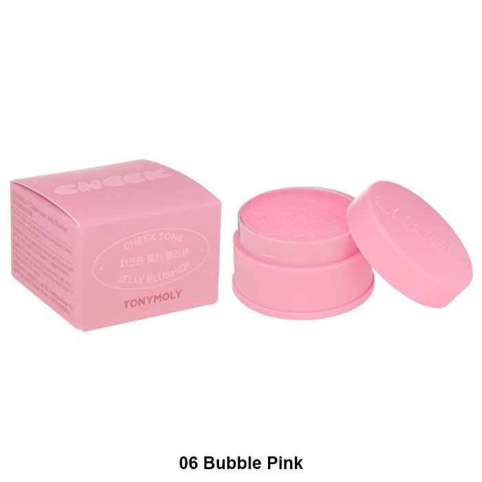 Cheek Tone Jelly Blusher - 7 Colors - #06 Bubble Pink