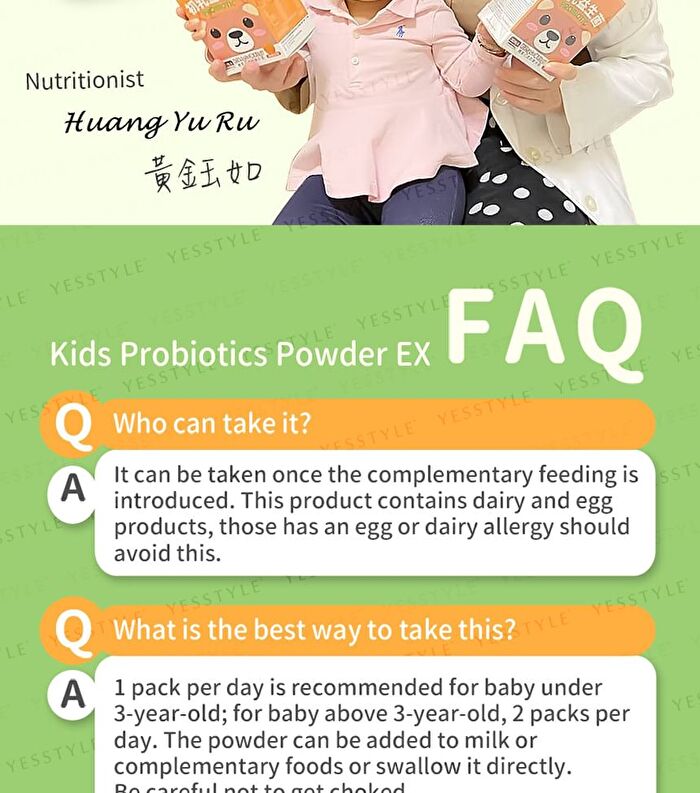 Kids Probiotic Powder Orange Flavor - 2g x 30 packs