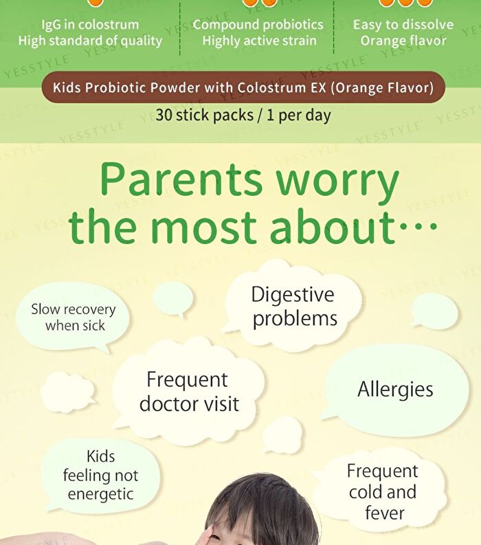 Kids Probiotic Powder Orange Flavor - 2g x 30 packs