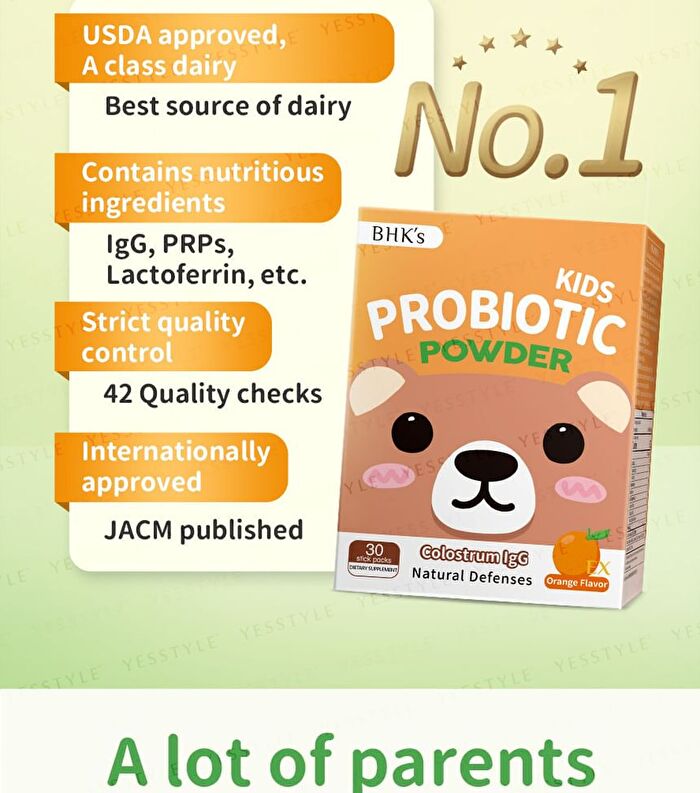 Kids Probiotic Powder Orange Flavor - 2g x 30 packs