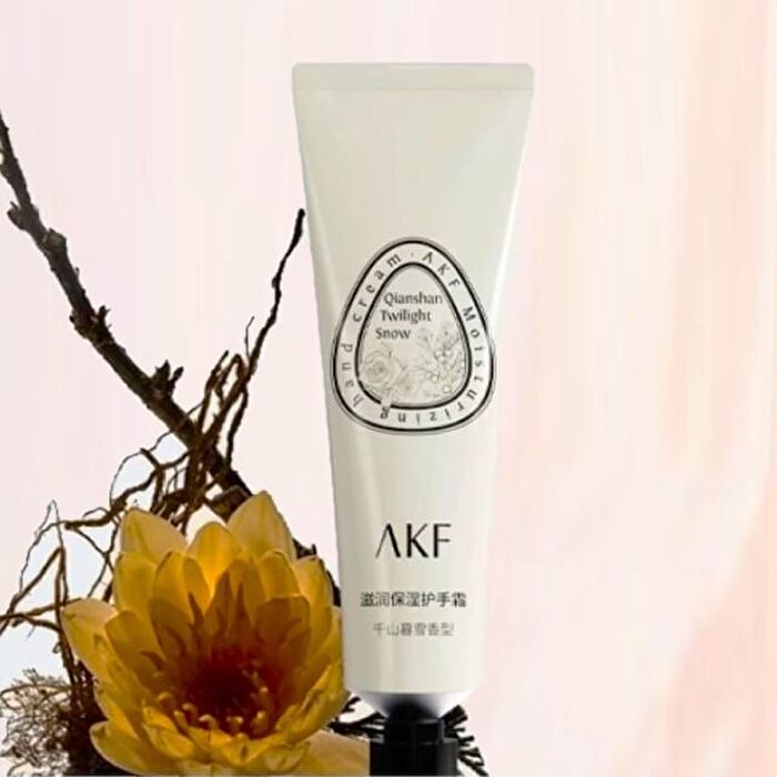 Akf Moisturizing Flower Hand Cream - Twilight Snow - #Snow - 60g