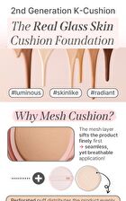 All-day Skin Fit Milky Glow Cushion Set - 3 Colors - #01 Rosy Ivory