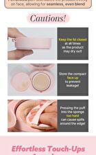 All-day Skin Fit Milky Glow Cushion Set - 3 Colors - #01 Rosy Ivory