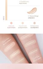 All-day Skin Fit Milky Glow Cushion Set - 3 Colors - #01 Rosy Ivory