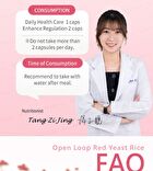Red Yeast Rice Veg Capsule - 60 capsules