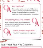 Red Yeast Rice Veg Capsule - 60 capsules