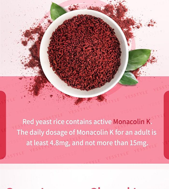 Red Yeast Rice Veg Capsule - 60 capsules