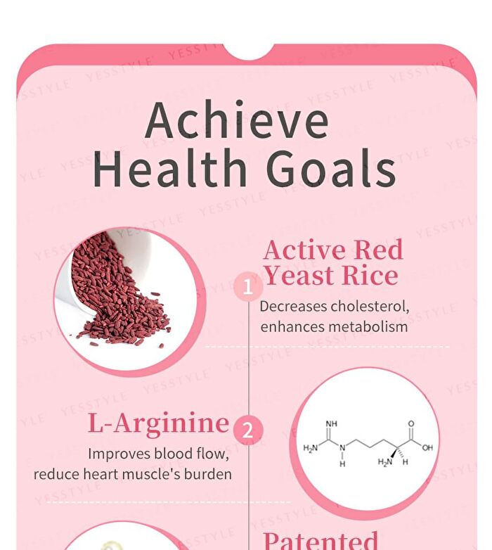 Red Yeast Rice Veg Capsule - 60 capsules