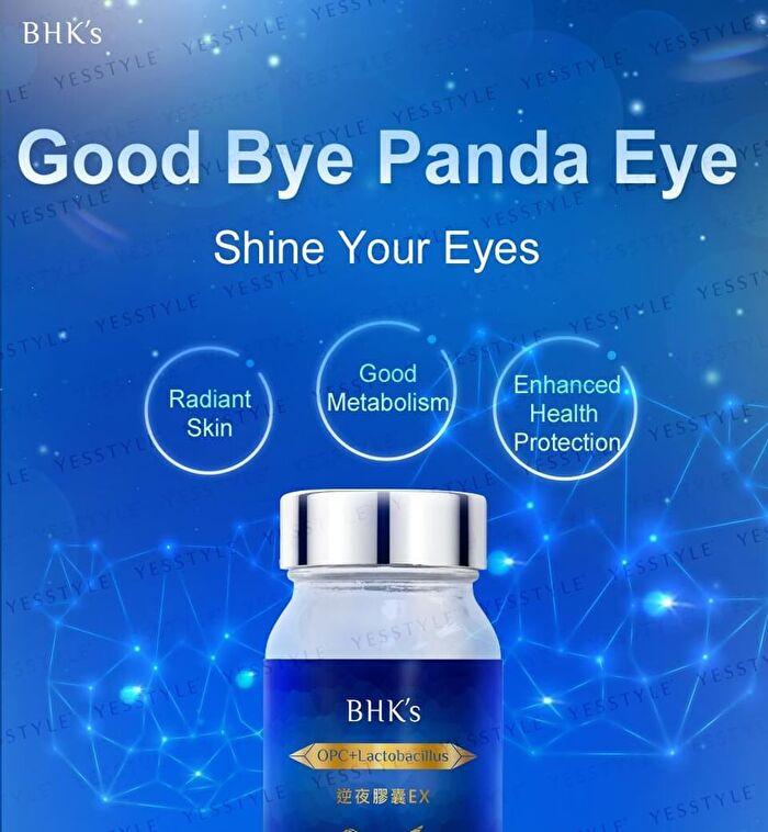 Black Eye Ex+ OPC + Lactobacillus Veg Capsule - 60 capsules