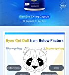 Black Eye Ex+ OPC + Lactobacillus Veg Capsule - 60 capsules