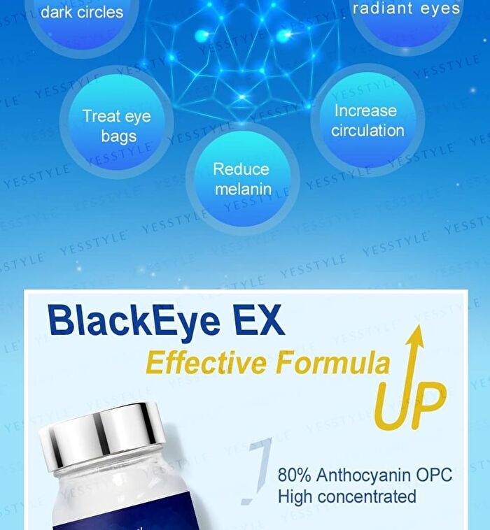 Black Eye Ex+ OPC + Lactobacillus Veg Capsule - 60 capsules