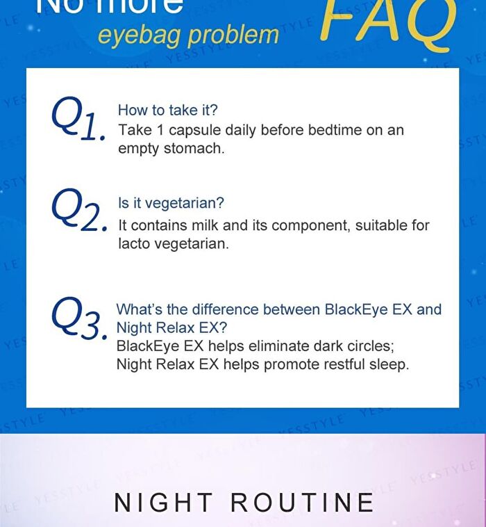 Black Eye Ex+ OPC + Lactobacillus Veg Capsule - 60 capsules