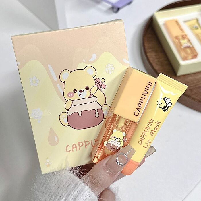 Honey Lip Oil & Lip Mask Set - 02# Lip Mask - 6.7g
