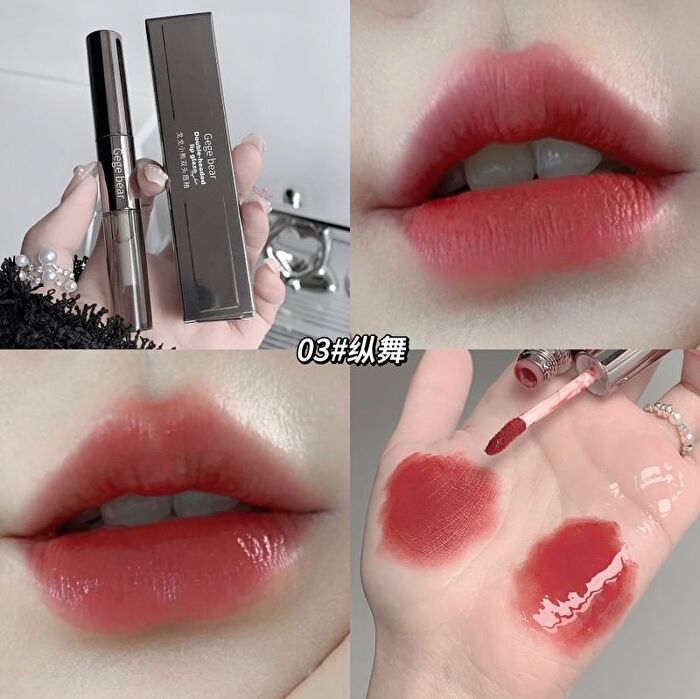 2 in 1 Lip Glaze - #01-#03 - #02 - 2g