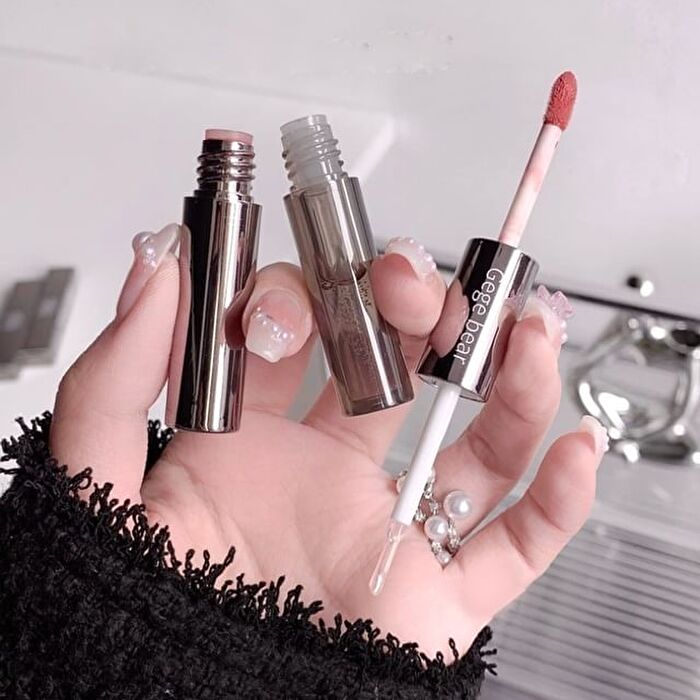 2 in 1 Lip Glaze - #04-#06 - #04 - 2g*2