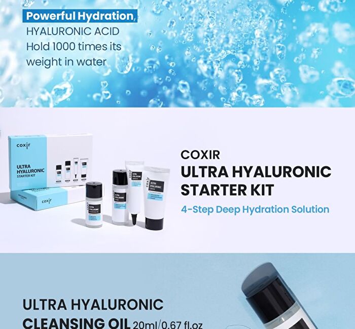 coxir Ultra Hyaluronic Starter Kit - 4 pcs