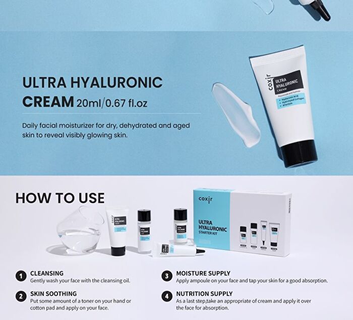 coxir Ultra Hyaluronic Starter Kit - 4 pcs