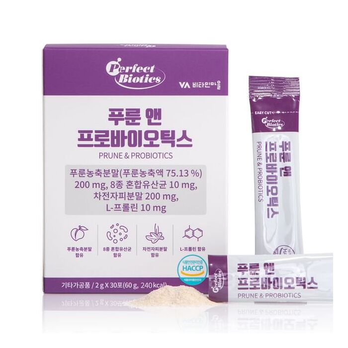 Prune & Probiotics - 2g x 30 sticks