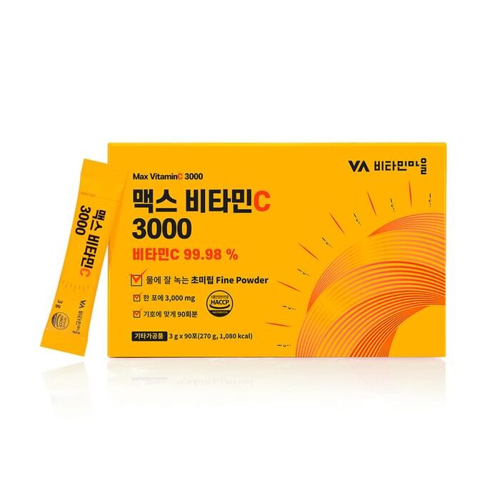 Max Vitamin C 3000 - 3g x 90 sticks