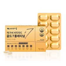 Mega C Vitamin C Gold 7 Platinum - 1200mg x 180 tablets