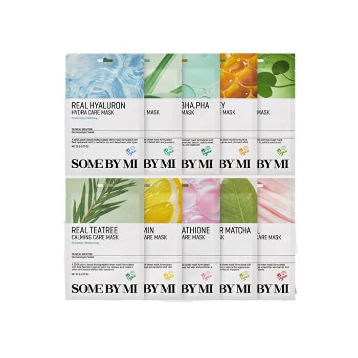 Real Care Mask - 10 Types - 2024 Version - Vitamin Brightening