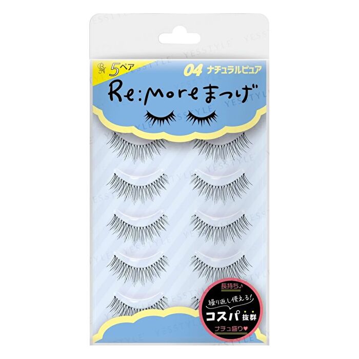 Re:More False Eyelashes - 13 Cute - 5 pairs