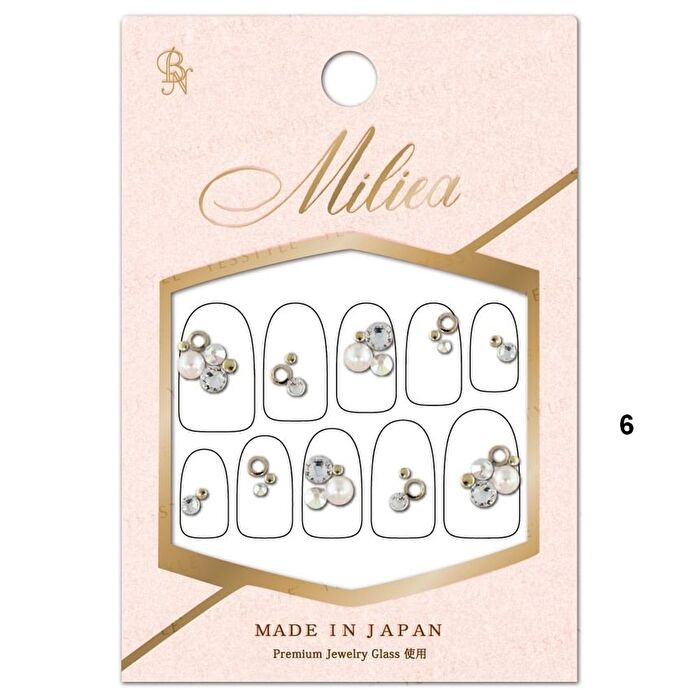 Miliea Premium Jewelry Stone Nail Stickers - 4