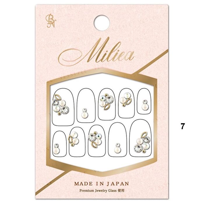 Miliea Premium Jewelry Stone Nail Stickers - 5
