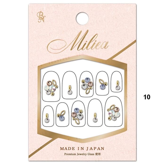 Miliea Premium Jewelry Stone Nail Stickers - 6