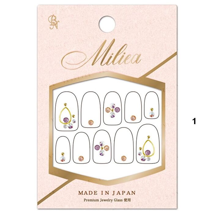 Miliea Premium Jewelry Stone Nail Stickers - 6