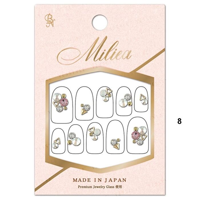 Miliea Premium Jewelry Stone Nail Stickers - 6