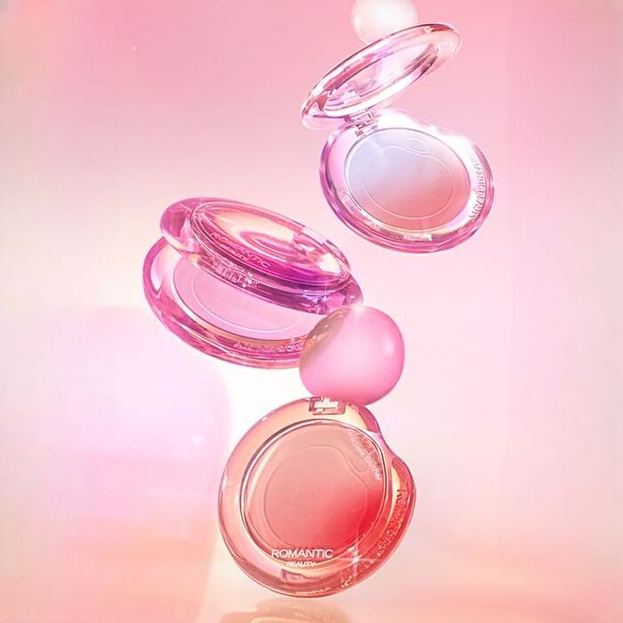 Romantic Beauty Gradient Blusher - #F26 - #F28 - #F24 Milk Peach - 5g