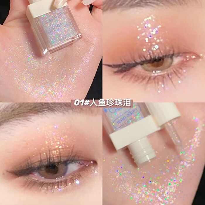 Glitter Eyeshadow - #01-#03 - #02 - 4g