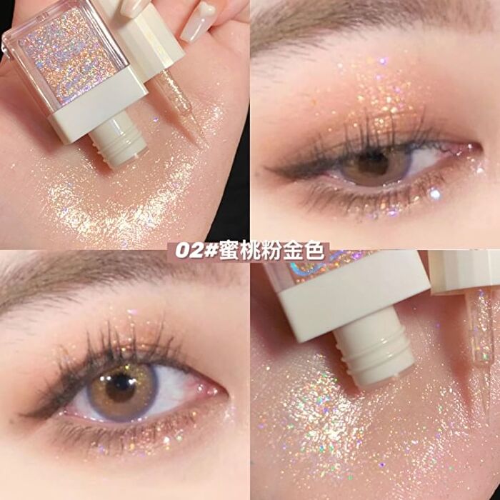 Glitter Eyeshadow - #01-#03 - #02 - 4g