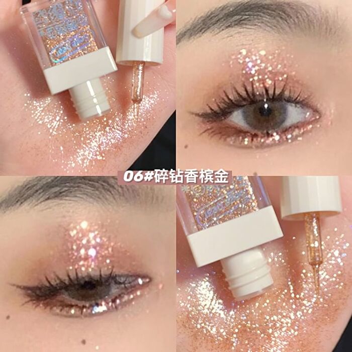 Glitter Eyeshadow - #04-#06 - #04 - 4g