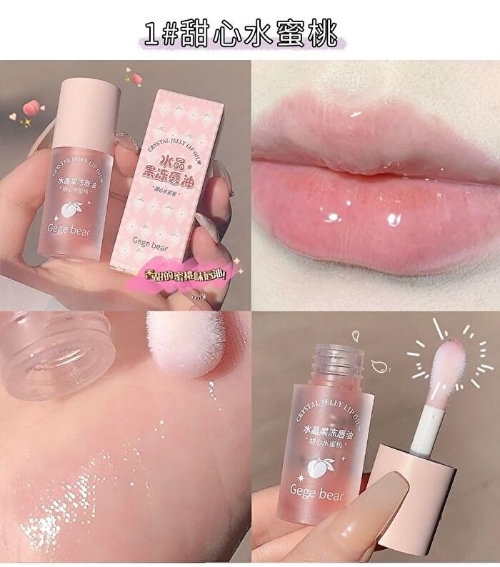 Crystal Jelly Lip Oil - 3 Colors - #01 - 4g