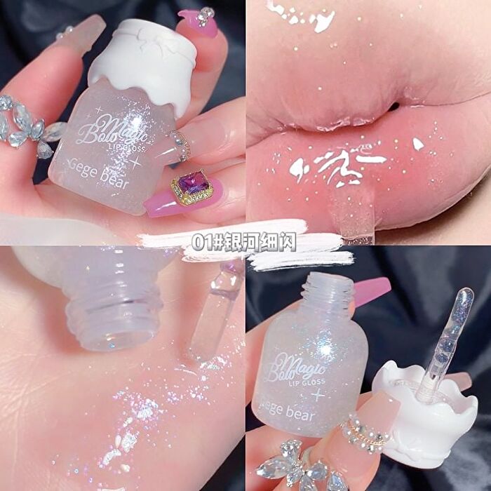 Glitter Lip Gloss - 2 Colors - #01- 10g