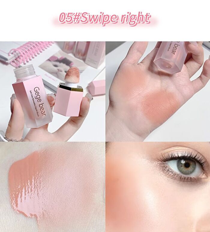 2 in 1 Liquid Blush - #04-#06 - #04 - 4g